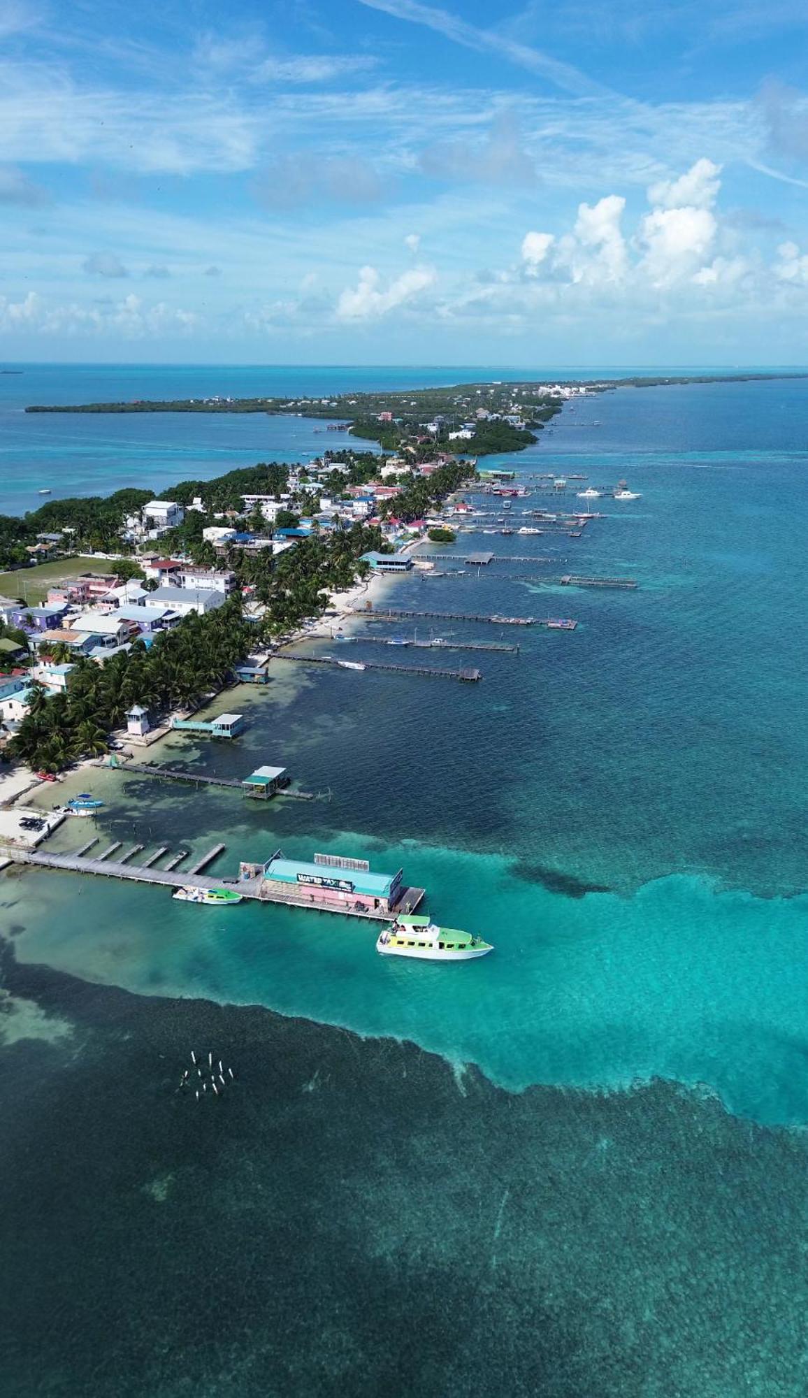 The Coral Casa Villa Caye Caulker Exteriör bild